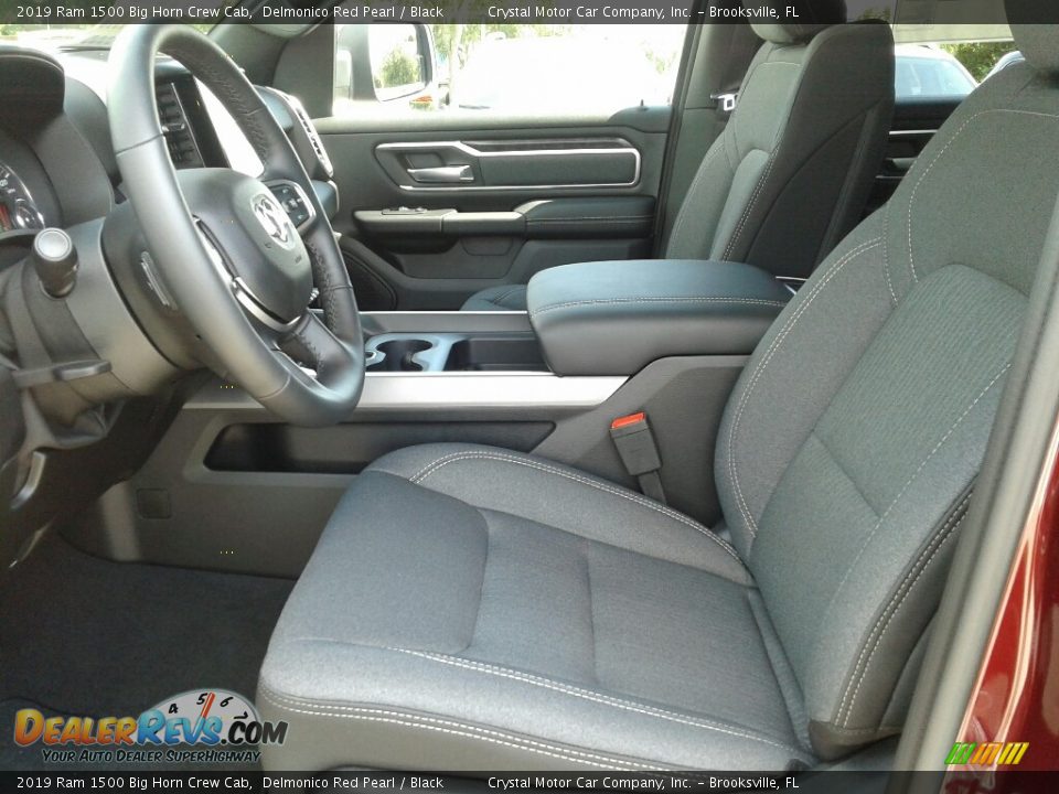 2019 Ram 1500 Big Horn Crew Cab Delmonico Red Pearl / Black Photo #9