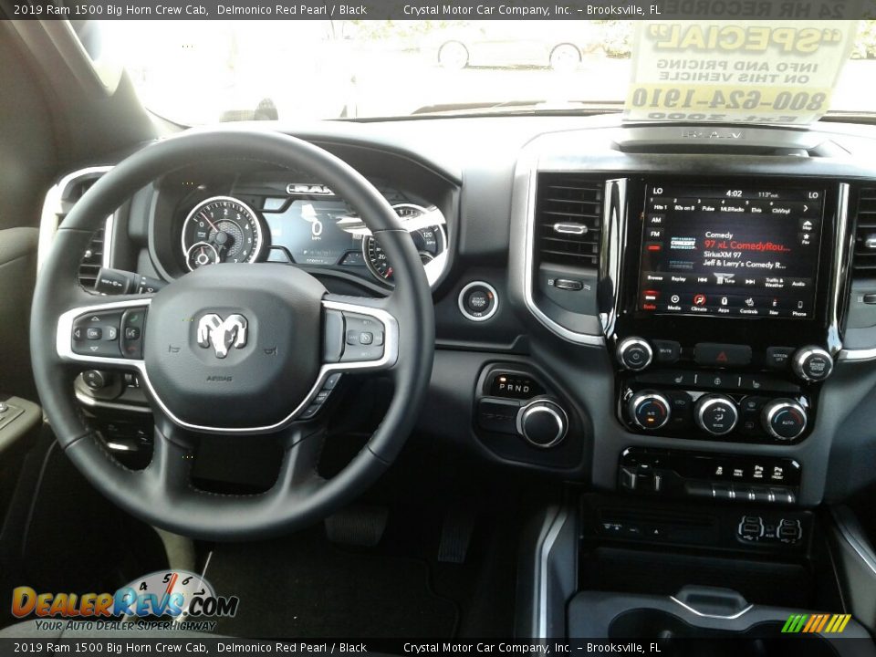 2019 Ram 1500 Big Horn Crew Cab Delmonico Red Pearl / Black Photo #13
