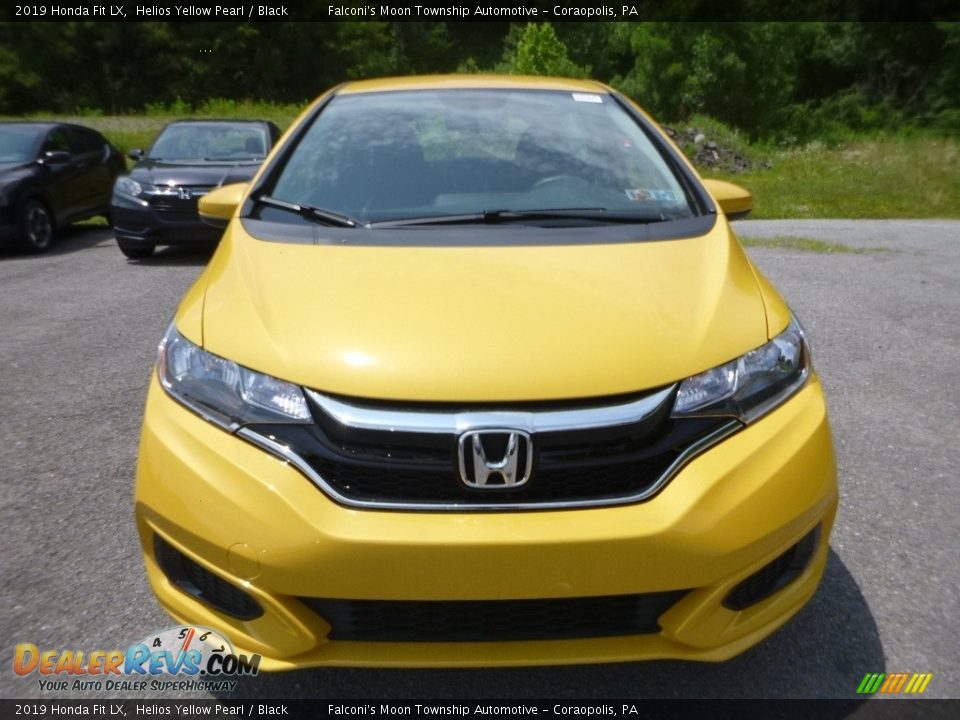 2019 Honda Fit LX Helios Yellow Pearl / Black Photo #7