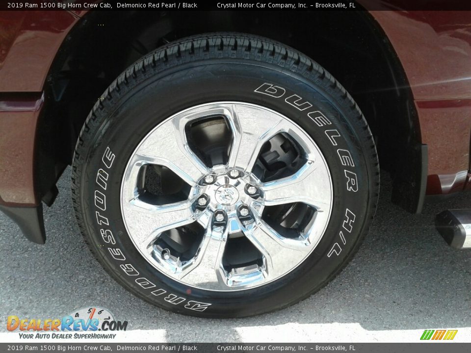 2019 Ram 1500 Big Horn Crew Cab Delmonico Red Pearl / Black Photo #20
