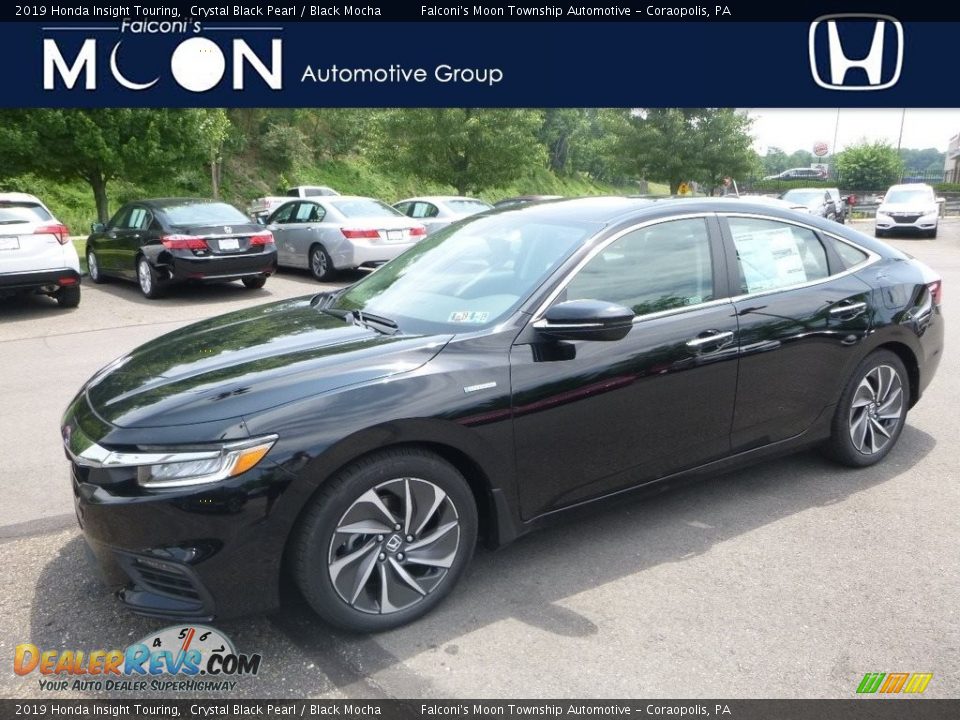 2019 Honda Insight Touring Crystal Black Pearl / Black Mocha Photo #1
