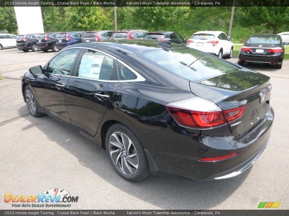 2019 Honda Insight Touring Crystal Black Pearl / Black Mocha Photo #2