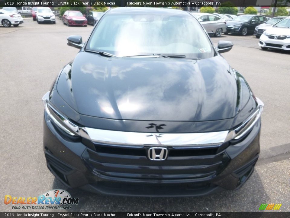 2019 Honda Insight Touring Crystal Black Pearl / Black Mocha Photo #6