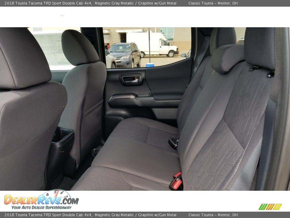 2018 Toyota Tacoma TRD Sport Double Cab 4x4 Magnetic Gray Metallic / Graphite w/Gun Metal Photo #4