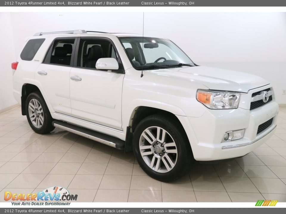2012 Toyota 4Runner Limited 4x4 Blizzard White Pearl / Black Leather Photo #1