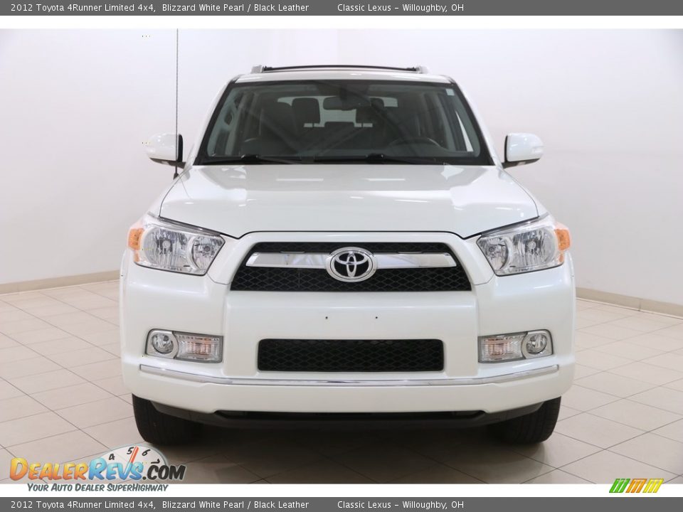 2012 Toyota 4Runner Limited 4x4 Blizzard White Pearl / Black Leather Photo #2