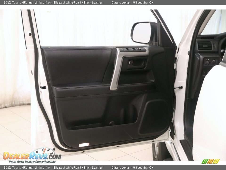 2012 Toyota 4Runner Limited 4x4 Blizzard White Pearl / Black Leather Photo #4