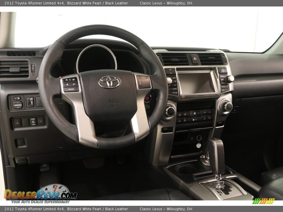 2012 Toyota 4Runner Limited 4x4 Blizzard White Pearl / Black Leather Photo #6