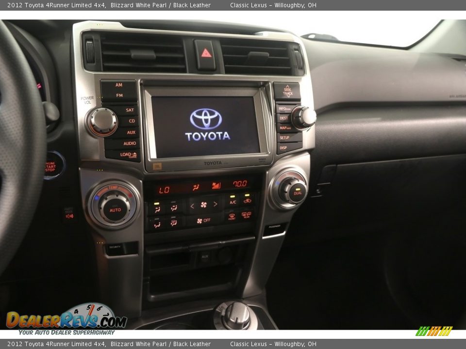 2012 Toyota 4Runner Limited 4x4 Blizzard White Pearl / Black Leather Photo #9