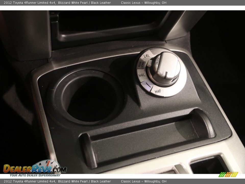 2012 Toyota 4Runner Limited 4x4 Blizzard White Pearl / Black Leather Photo #16