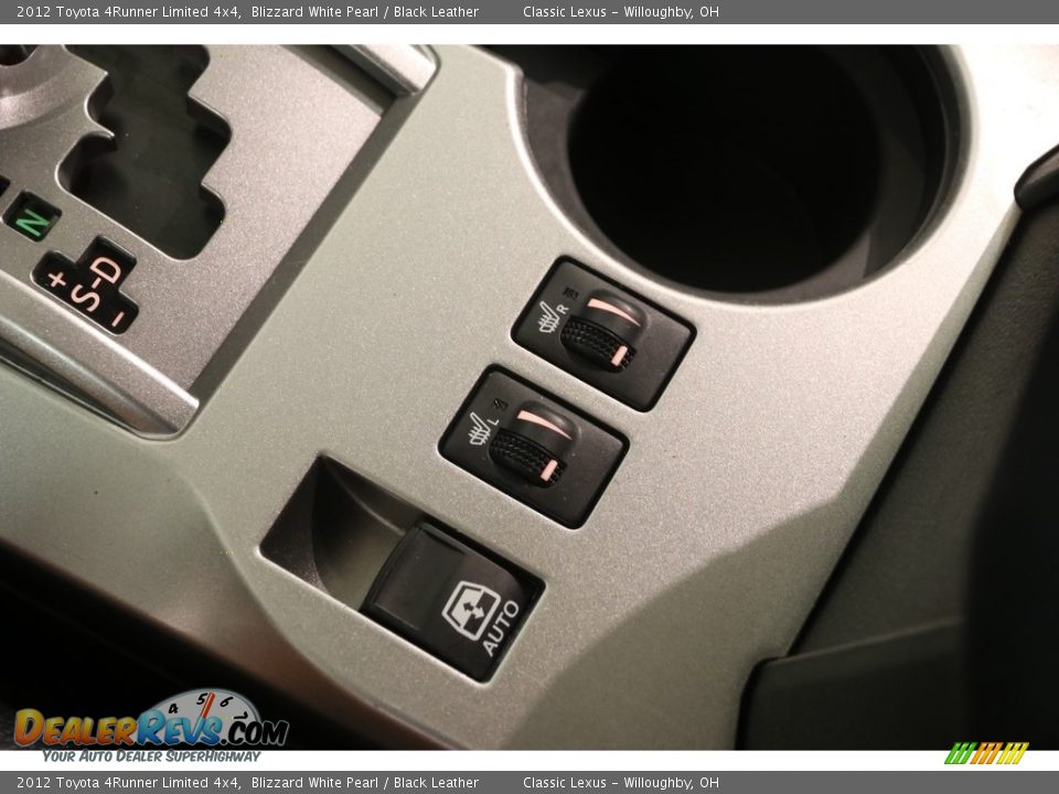 2012 Toyota 4Runner Limited 4x4 Blizzard White Pearl / Black Leather Photo #17