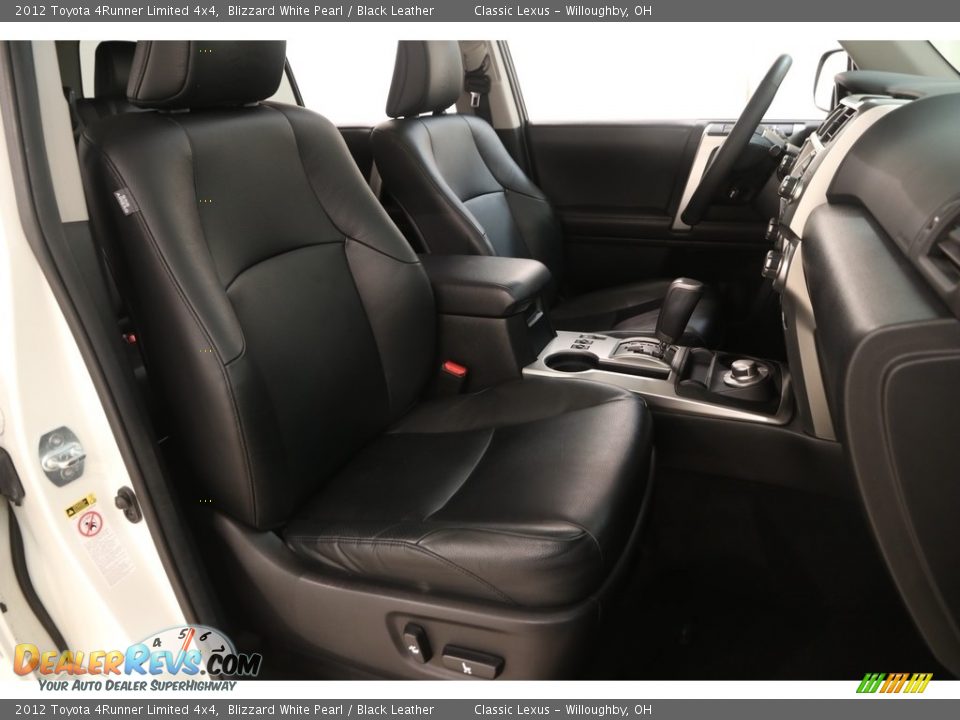 2012 Toyota 4Runner Limited 4x4 Blizzard White Pearl / Black Leather Photo #18