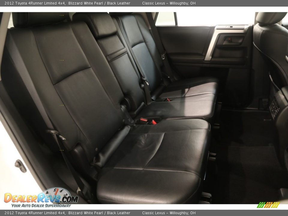 2012 Toyota 4Runner Limited 4x4 Blizzard White Pearl / Black Leather Photo #19