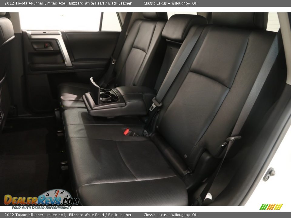 2012 Toyota 4Runner Limited 4x4 Blizzard White Pearl / Black Leather Photo #21