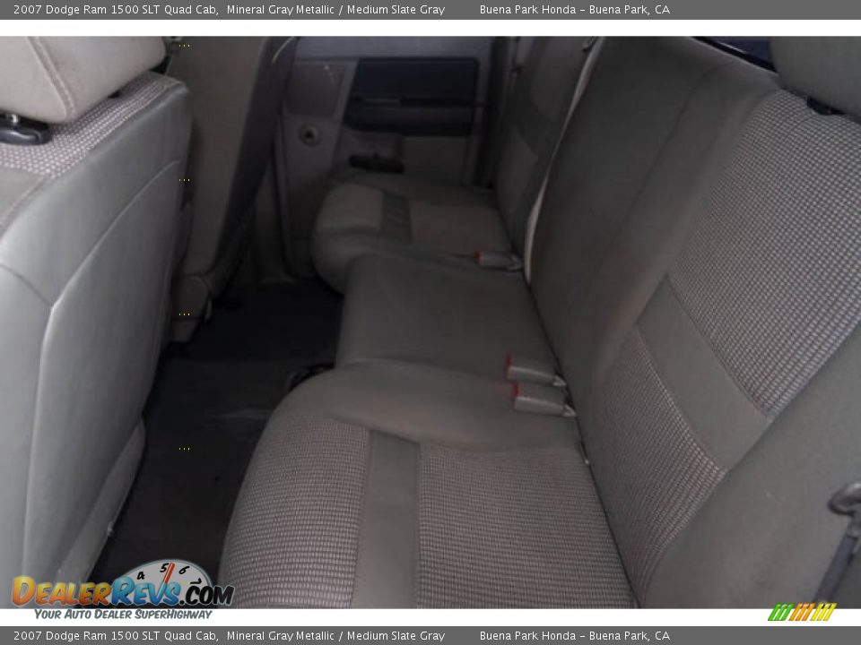 2007 Dodge Ram 1500 SLT Quad Cab Mineral Gray Metallic / Medium Slate Gray Photo #4