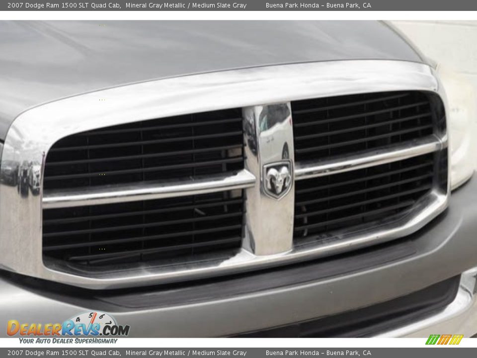 2007 Dodge Ram 1500 SLT Quad Cab Mineral Gray Metallic / Medium Slate Gray Photo #8