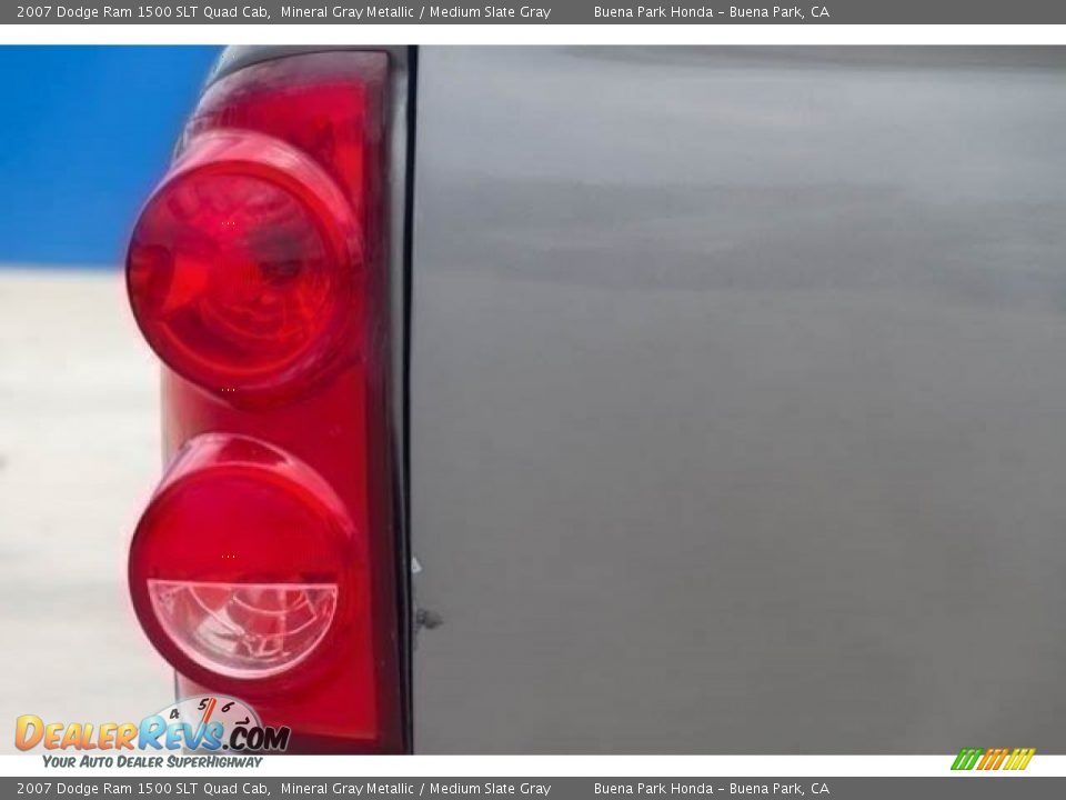 2007 Dodge Ram 1500 SLT Quad Cab Mineral Gray Metallic / Medium Slate Gray Photo #12
