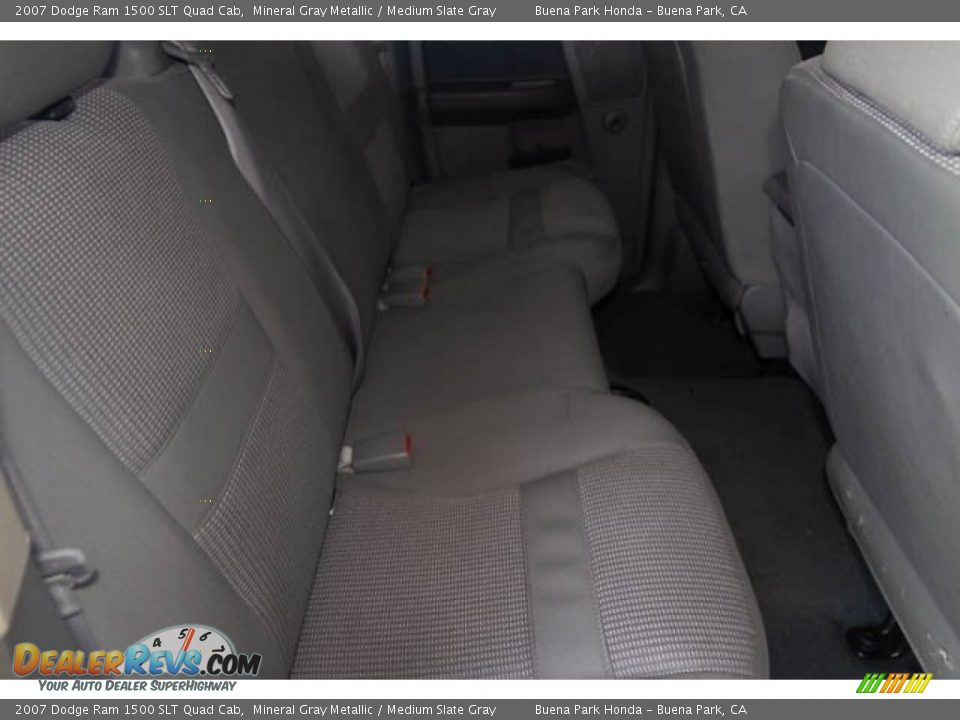 2007 Dodge Ram 1500 SLT Quad Cab Mineral Gray Metallic / Medium Slate Gray Photo #21
