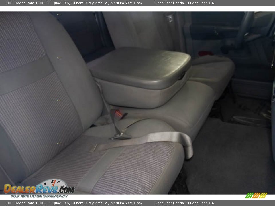 2007 Dodge Ram 1500 SLT Quad Cab Mineral Gray Metallic / Medium Slate Gray Photo #24