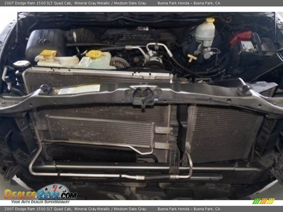 2007 Dodge Ram 1500 SLT Quad Cab Mineral Gray Metallic / Medium Slate Gray Photo #30