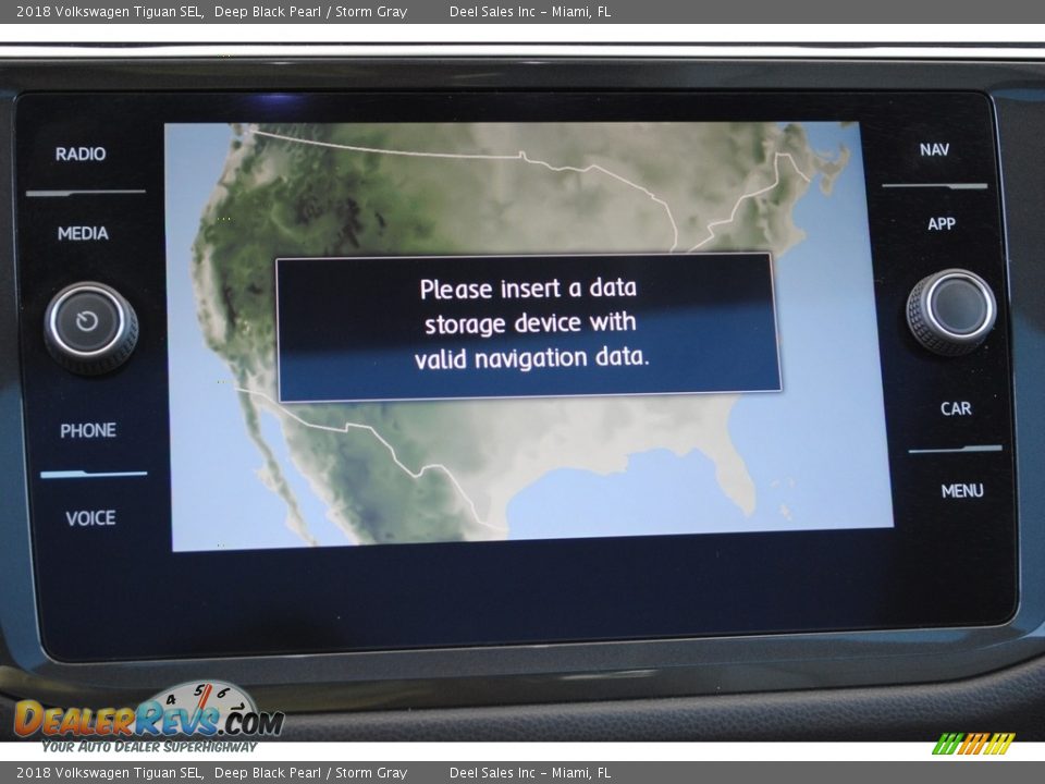 2018 Volkswagen Tiguan SEL Deep Black Pearl / Storm Gray Photo #16