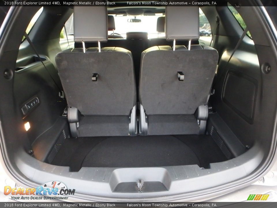 2018 Ford Explorer Limited 4WD Magnetic Metallic / Ebony Black Photo #4