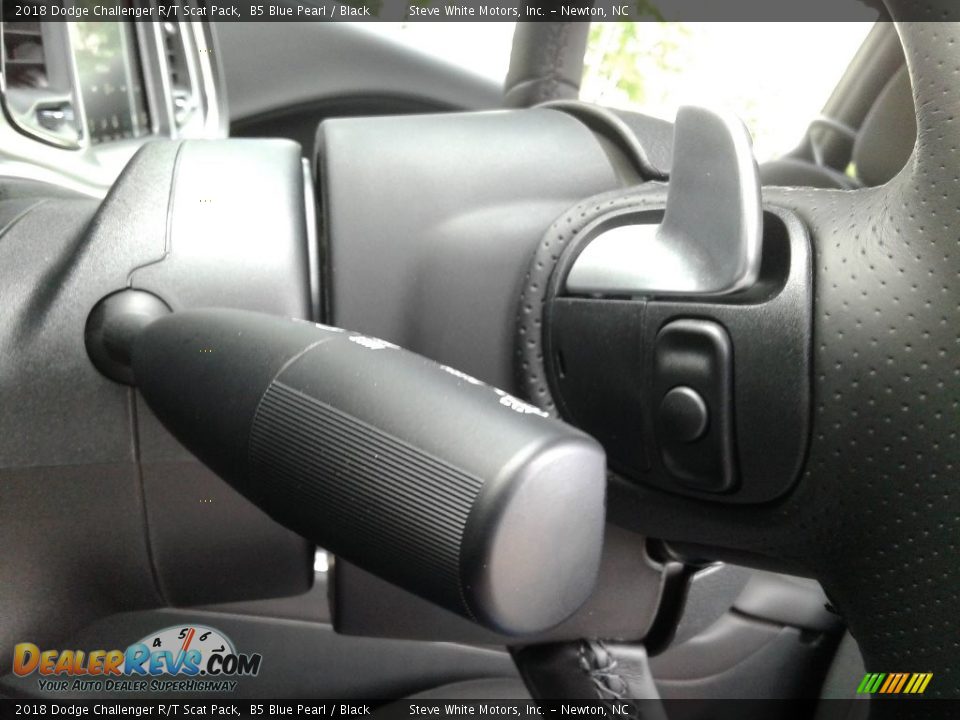 2018 Dodge Challenger R/T Scat Pack B5 Blue Pearl / Black Photo #15
