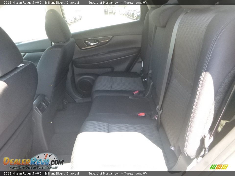2018 Nissan Rogue S AWD Brilliant Silver / Charcoal Photo #13