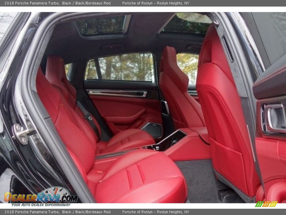 Rear Seat of 2018 Porsche Panamera Turbo Photo #14