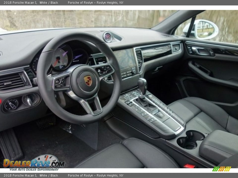 2018 Porsche Macan S White / Black Photo #11