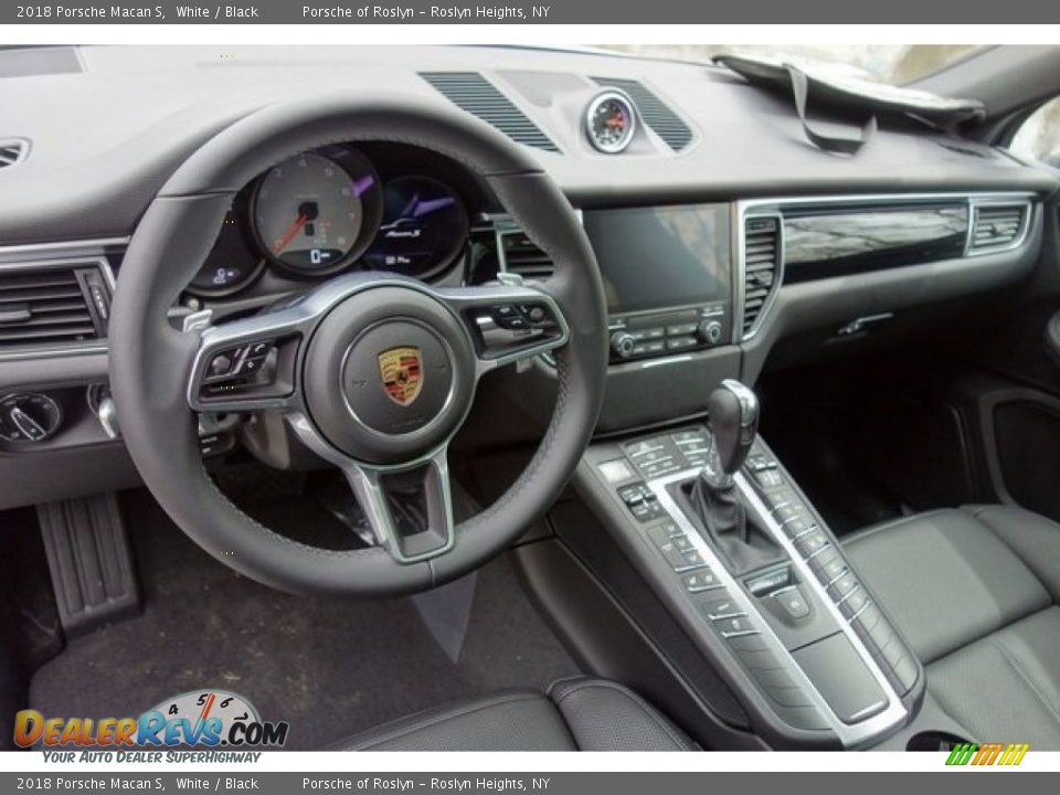 2018 Porsche Macan S White / Black Photo #12