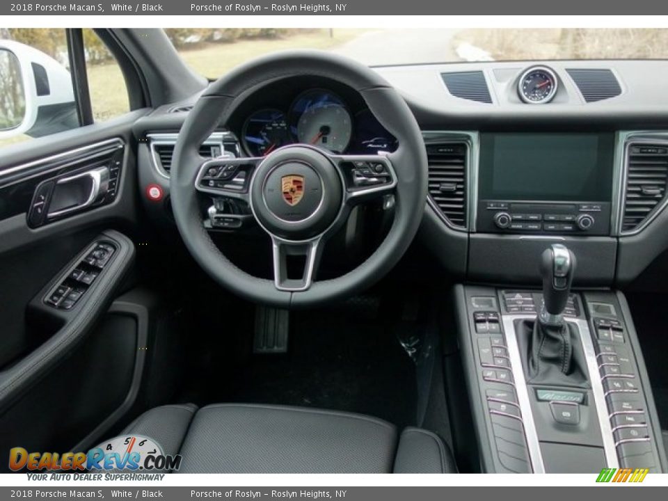 2018 Porsche Macan S White / Black Photo #13