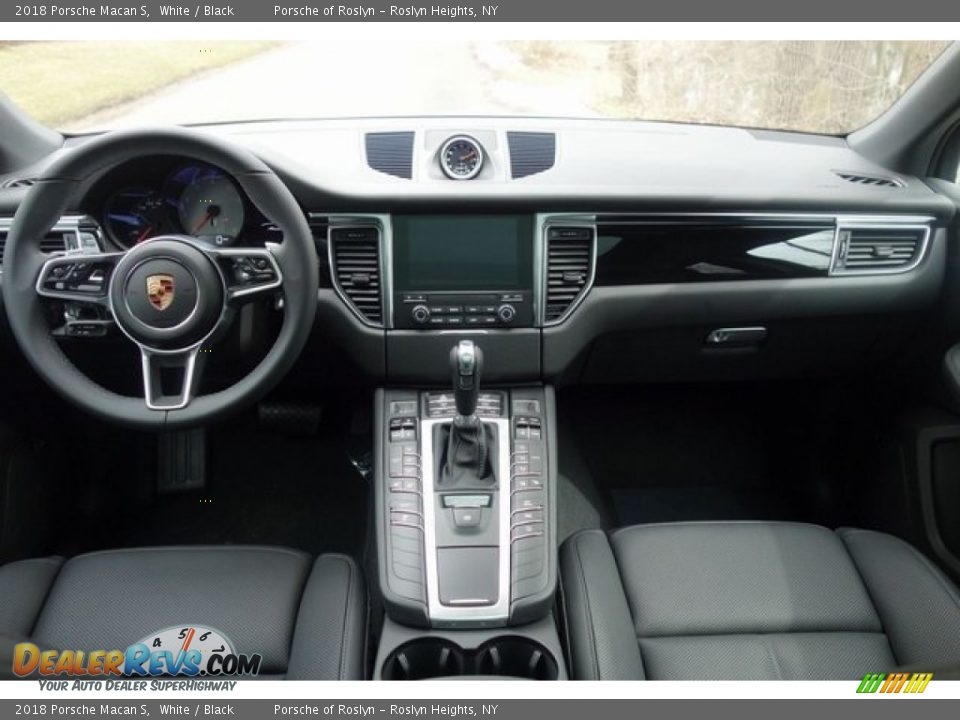 2018 Porsche Macan S White / Black Photo #14