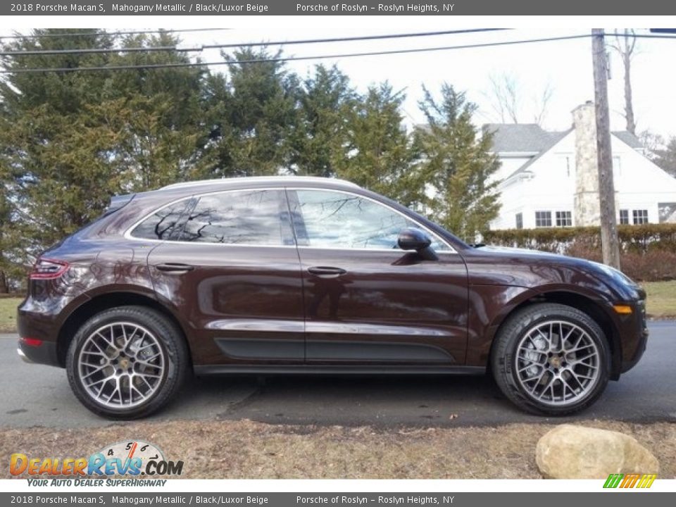 Mahogany Metallic 2018 Porsche Macan S Photo #8