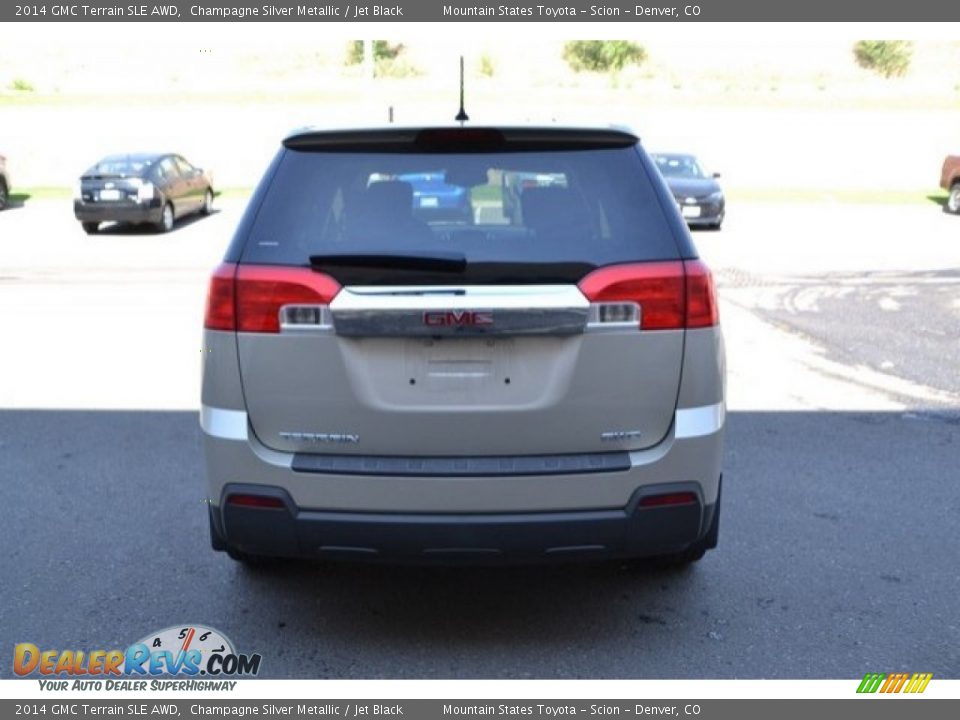 2014 GMC Terrain SLE AWD Champagne Silver Metallic / Jet Black Photo #5