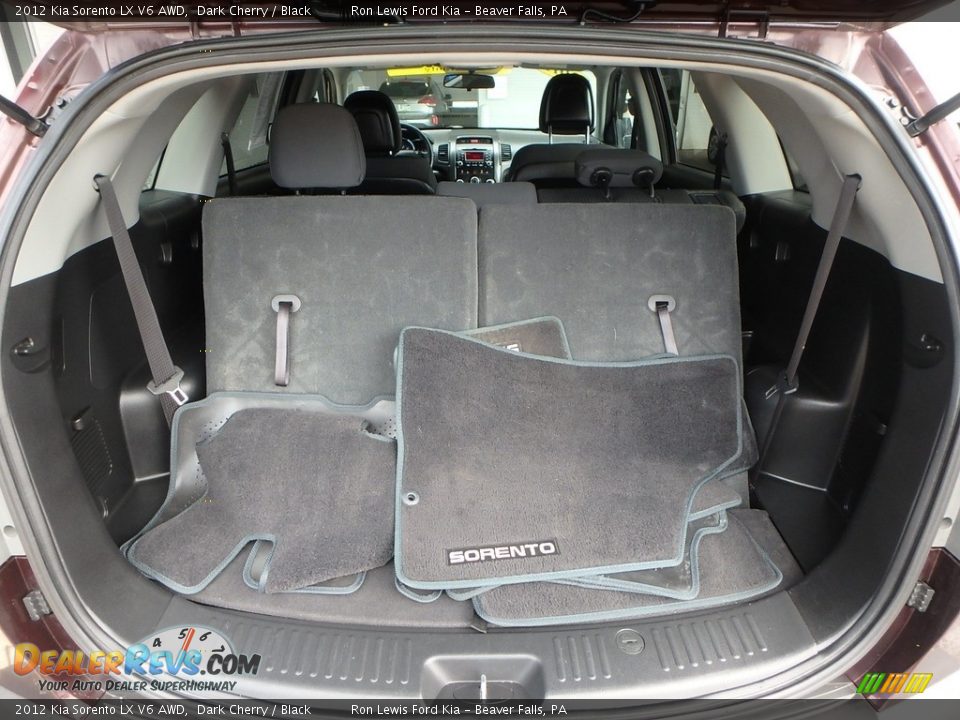 2012 Kia Sorento LX V6 AWD Dark Cherry / Black Photo #5