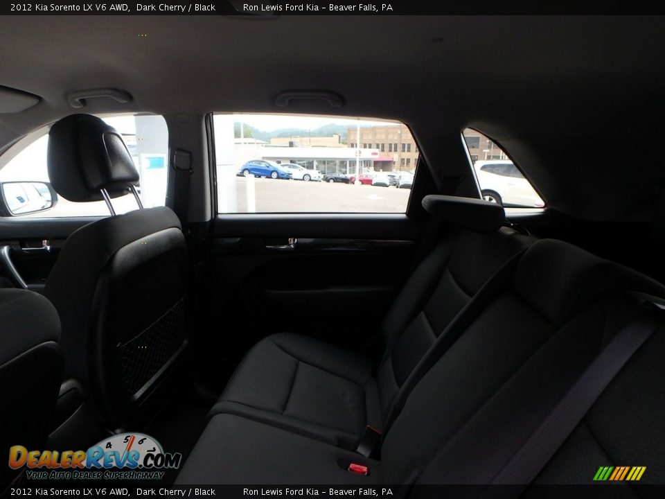 2012 Kia Sorento LX V6 AWD Dark Cherry / Black Photo #13
