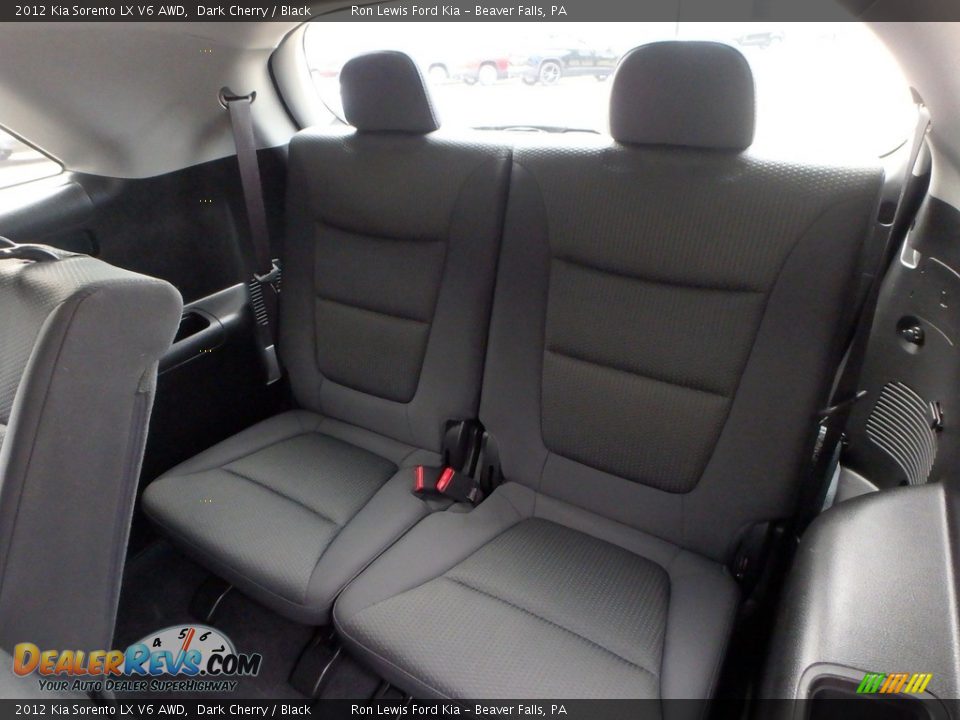 2012 Kia Sorento LX V6 AWD Dark Cherry / Black Photo #14