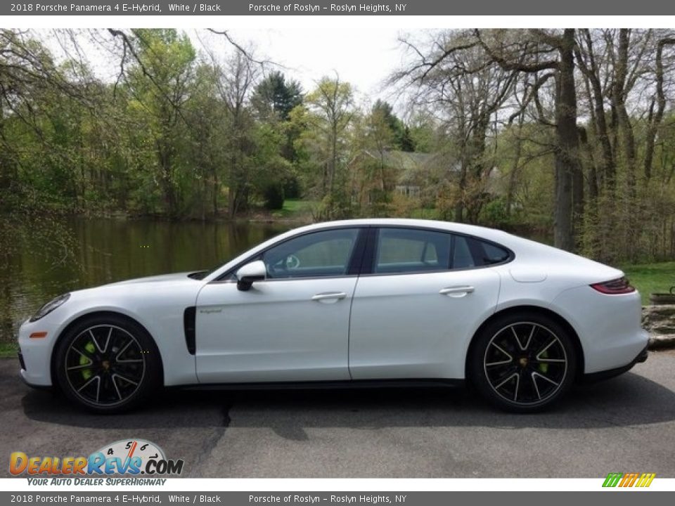 White 2018 Porsche Panamera 4 E-Hybrid Photo #4