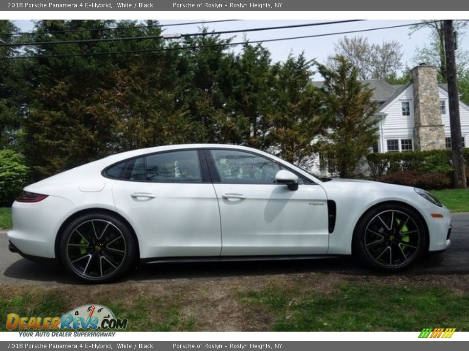 White 2018 Porsche Panamera 4 E-Hybrid Photo #8
