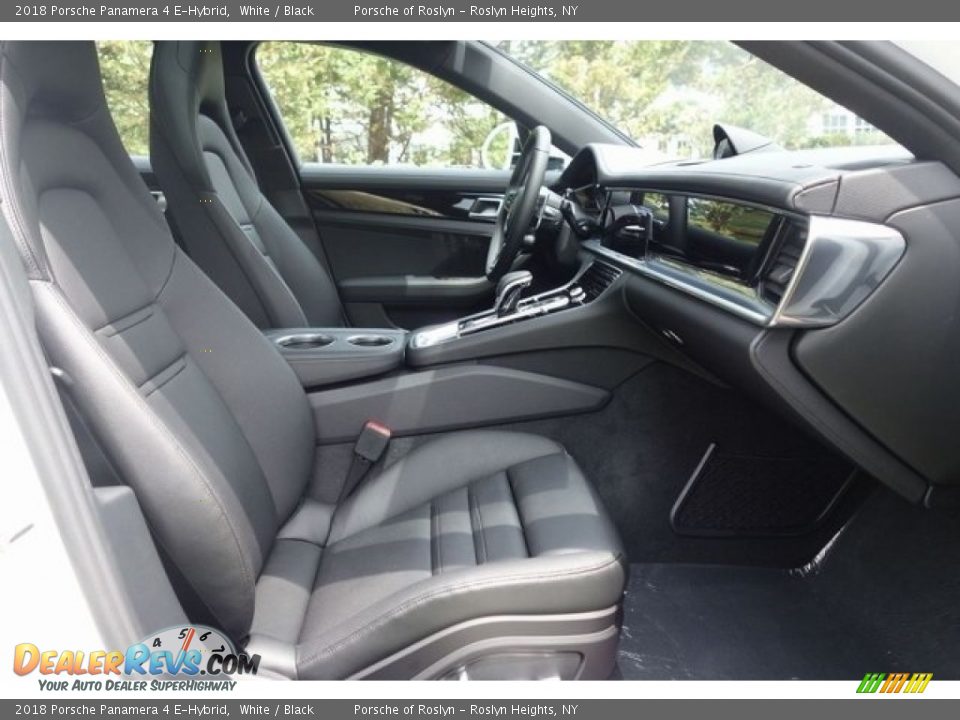2018 Porsche Panamera 4 E-Hybrid White / Black Photo #16