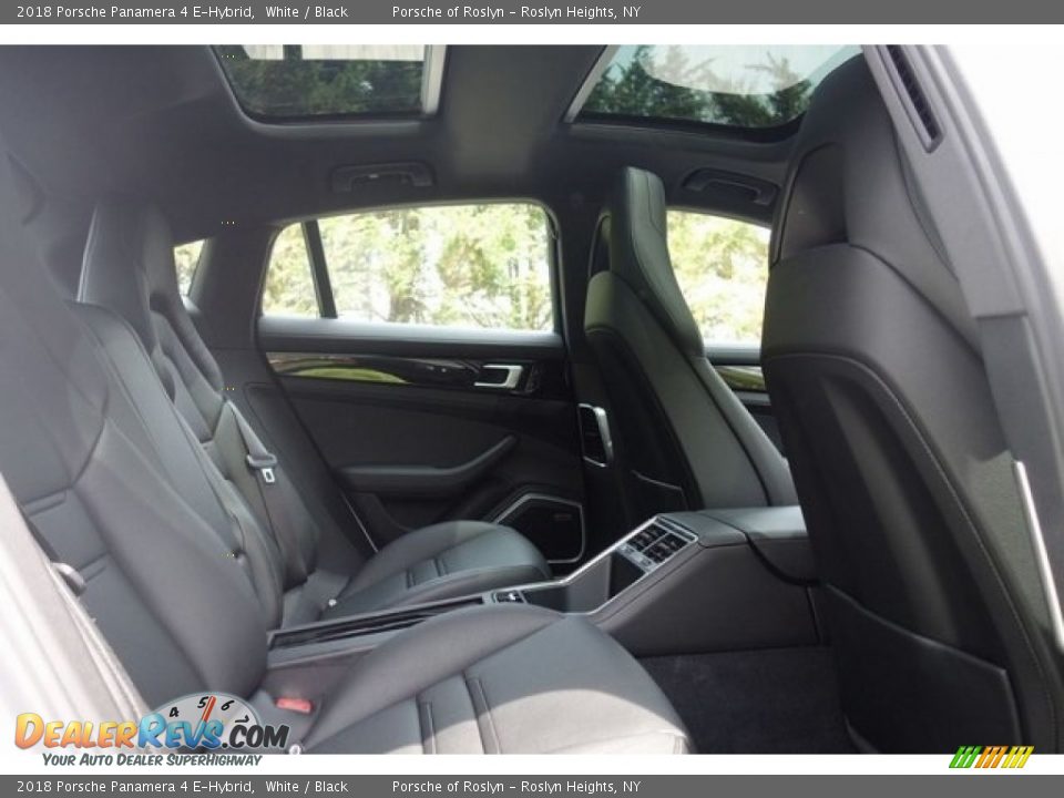 2018 Porsche Panamera 4 E-Hybrid White / Black Photo #19