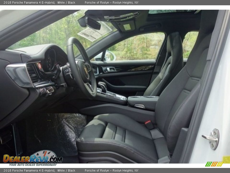 2018 Porsche Panamera 4 E-Hybrid White / Black Photo #20