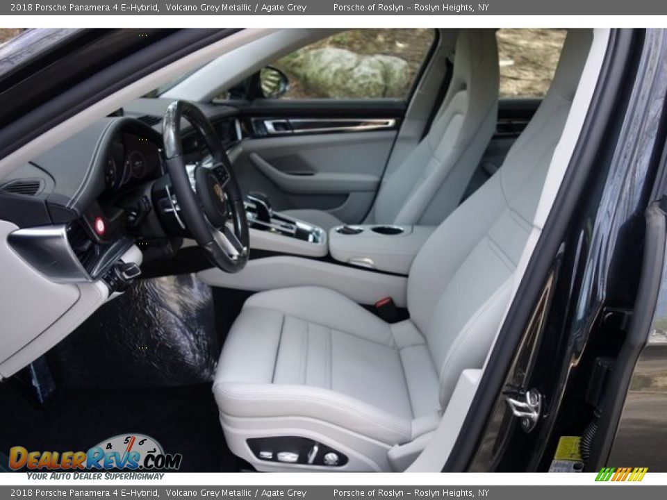 Agate Grey Interior - 2018 Porsche Panamera 4 E-Hybrid Photo #11