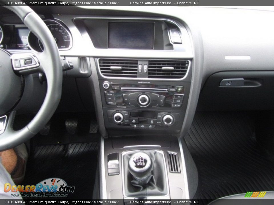 2016 Audi A5 Premium quattro Coupe Mythos Black Metallic / Black Photo #15