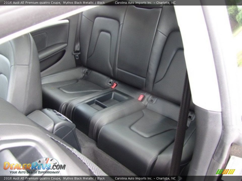 Rear Seat of 2016 Audi A5 Premium quattro Coupe Photo #20