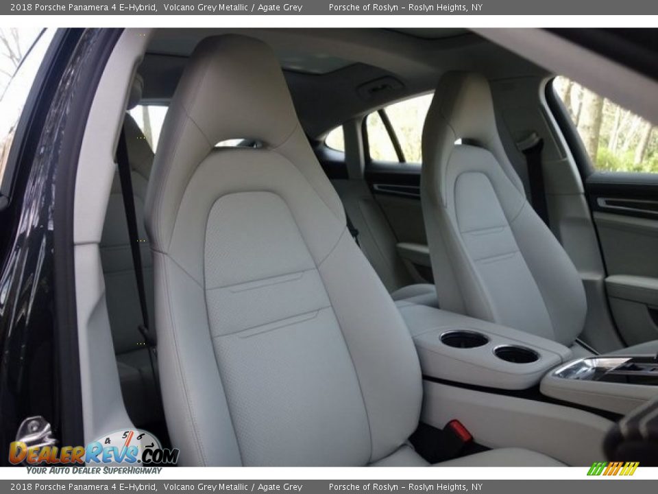 2018 Porsche Panamera 4 E-Hybrid Volcano Grey Metallic / Agate Grey Photo #19