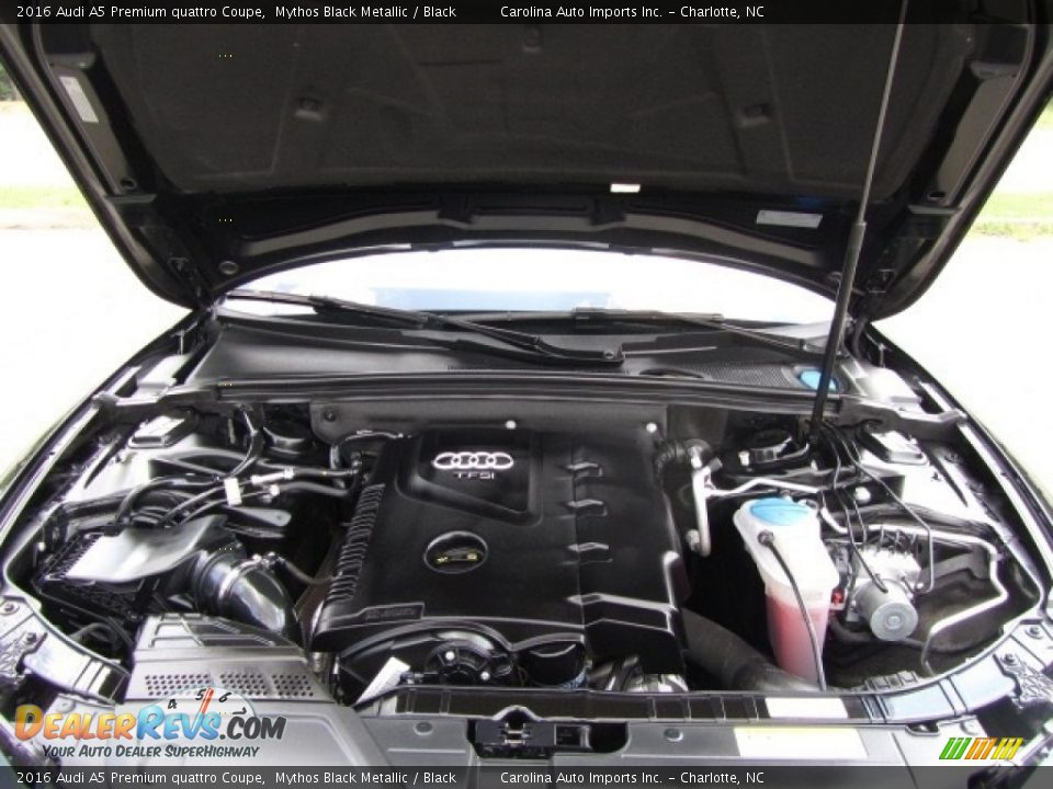 2016 Audi A5 Premium quattro Coupe Mythos Black Metallic / Black Photo #25