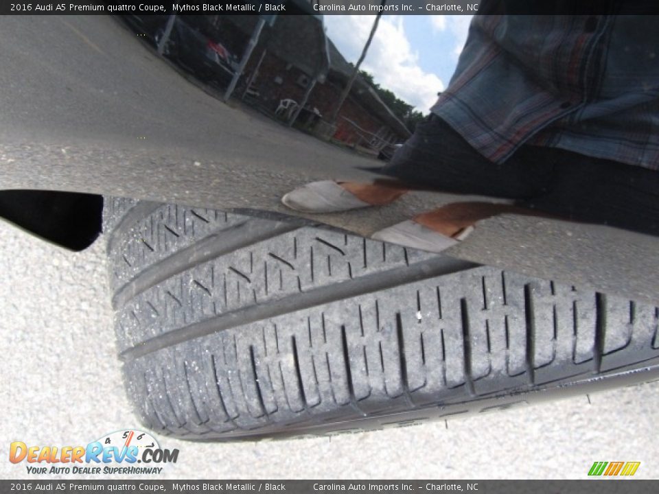 2016 Audi A5 Premium quattro Coupe Mythos Black Metallic / Black Photo #27
