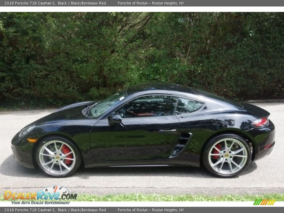 Black 2018 Porsche 718 Cayman S Photo #4